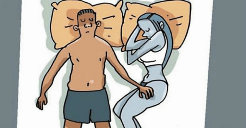 10 poses de sueño que caracterizan claramente la relación dentro de una pareja 10 poses de sueño que caracterizan claramente la relación dentro de una pareja