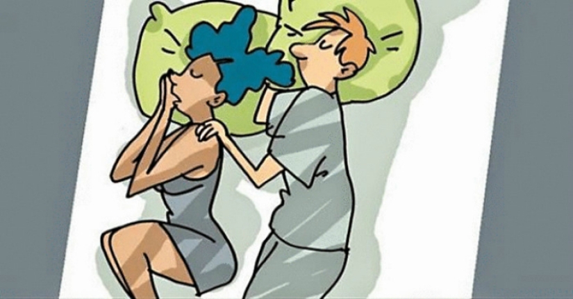 10 poses de sueño que caracterizan claramente la relación dentro de una pareja 10 poses de sueño que caracterizan claramente la relación dentro de una pareja