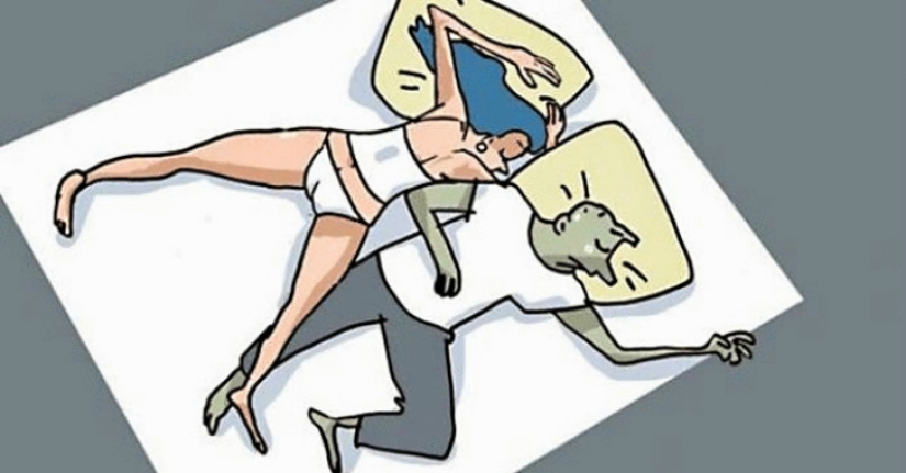 10 sleep poses that clearly characterize the relationship within a couple 10 sleep poses that clearly characterize the relationship within a couple