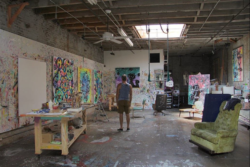 100 artistas famosos y sus talleres