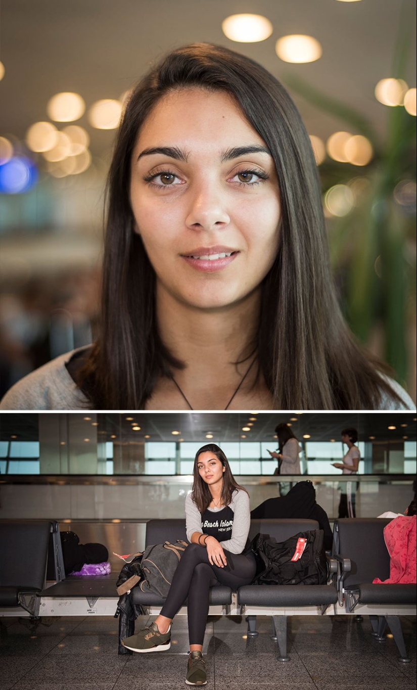 "100 faces in 100 countries": emotional portraits of passengers of Istanbul airport "100 faces in 100 countries": emotional portraits of passengers of Istanbul airport