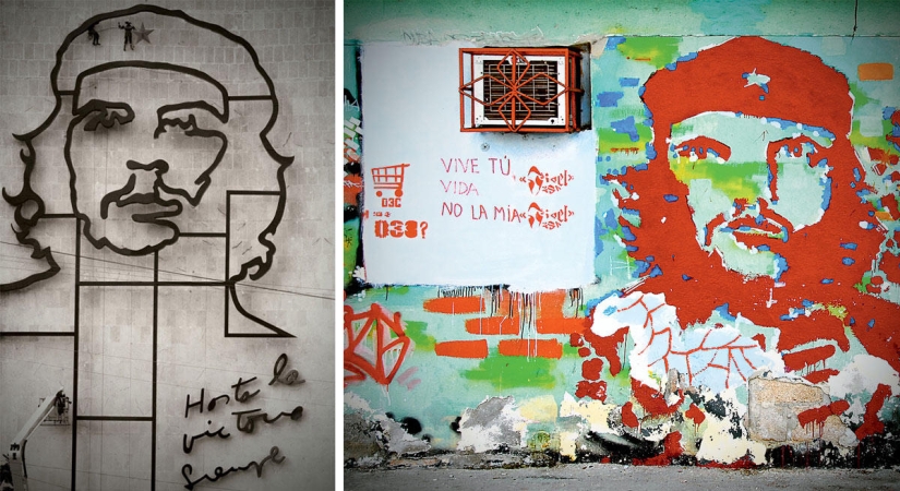 11 incarnations of the iconic photograph of Che Guevara