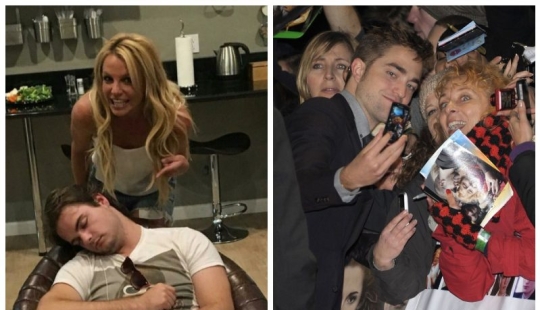 12 celebrities who made a very funny selfie with his fans 12 celebrities who made a very funny selfie with his fans