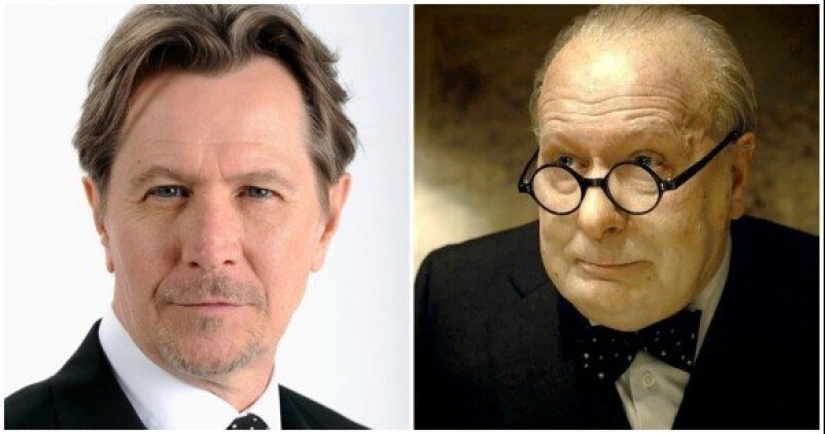 12 ejemplos de cómo los artistas del maquillaje de la transformación de los actores