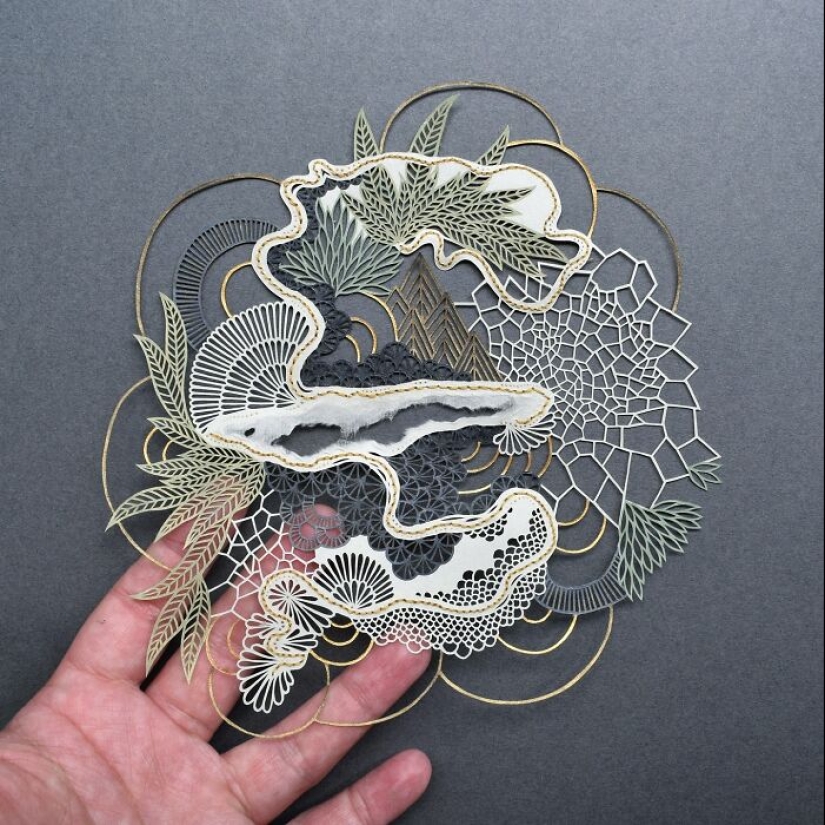12 Pieces Of Beautiful Hand-Cut Paper Art With Nature Motifs By Pippa Dyrlaga 12 Pieces Of Beautiful Hand-Cut Paper Art With Nature Motifs By Pippa Dyrlaga