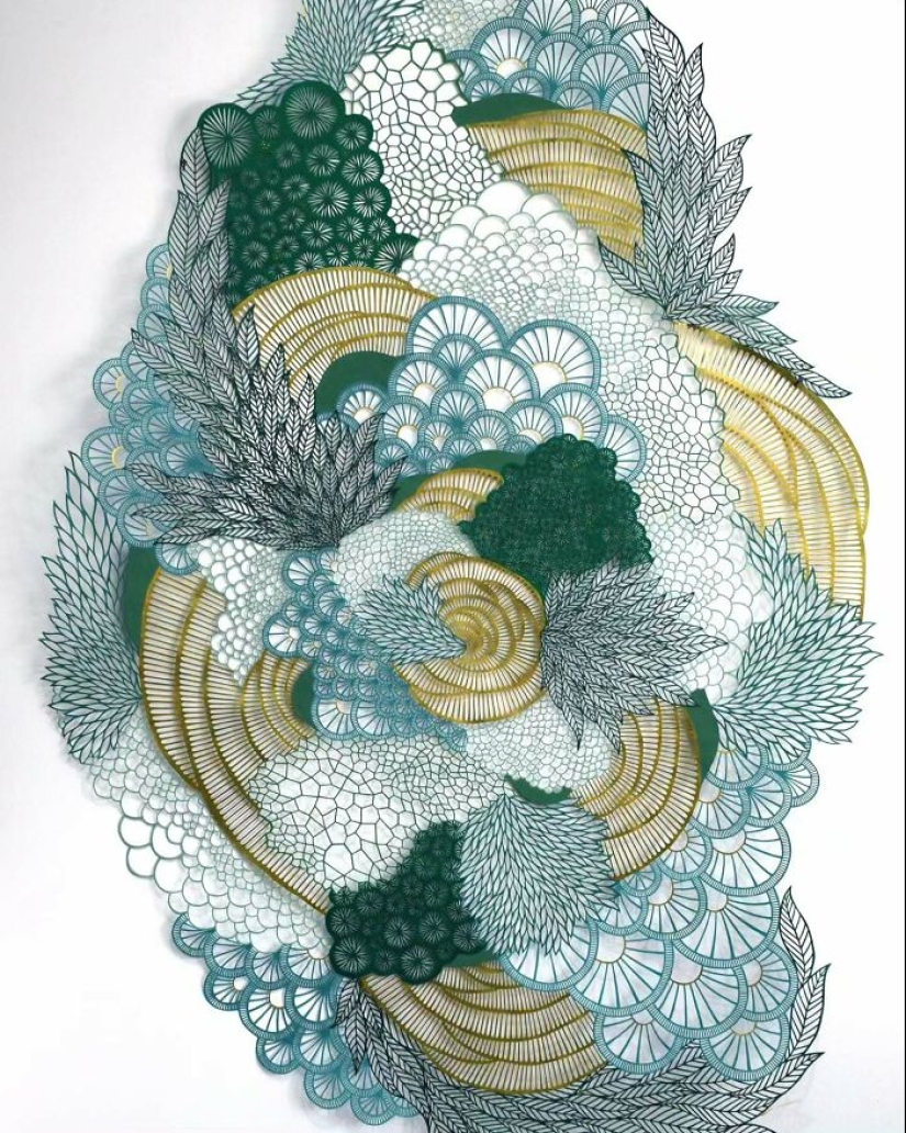 12 Pieces Of Beautiful Hand-Cut Paper Art With Nature Motifs By Pippa Dyrlaga 12 Pieces Of Beautiful Hand-Cut Paper Art With Nature Motifs By Pippa Dyrlaga