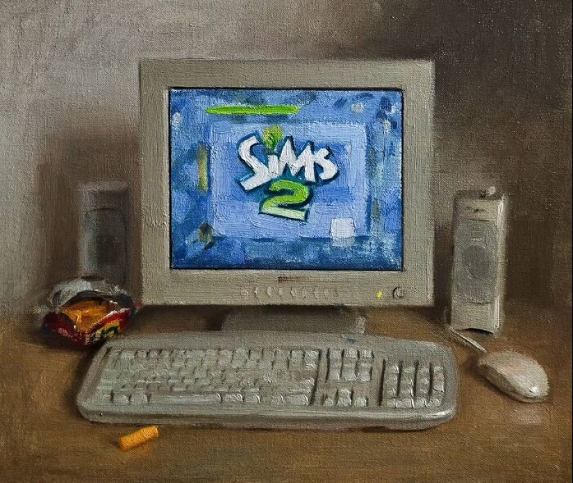 13 Nostalgic Paintings Of This Romanian Artist’s Childhood That You Might Relate To