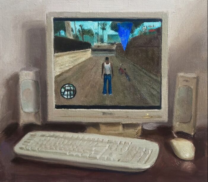 13 Nostalgic Paintings Of This Romanian Artist’s Childhood That You Might Relate To