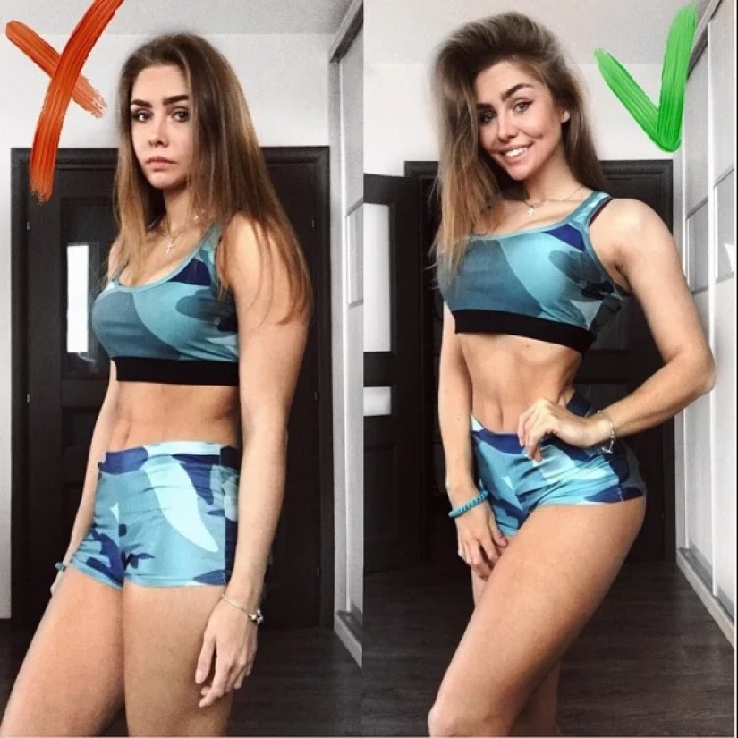 13 tips on how to pose to get 10 kilos slimmer in the photo 13 tips on how to pose to get 10 kilos slimmer in the photo