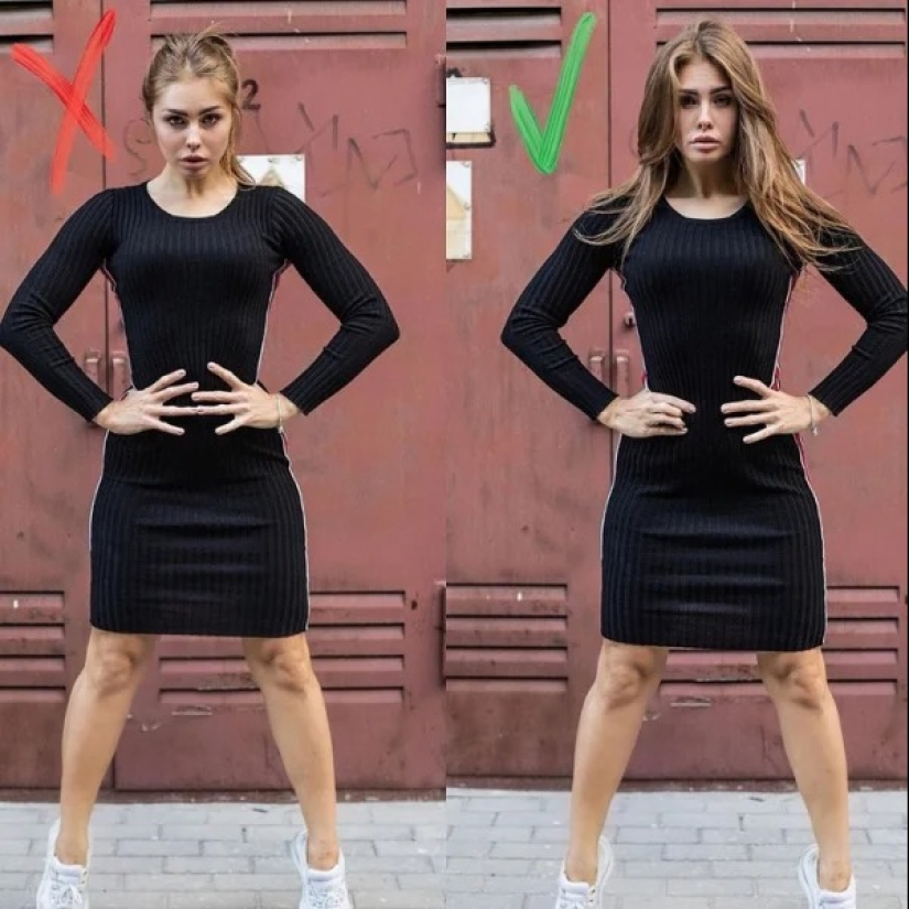 13 tips on how to pose to get 10 kilos slimmer in the photo 13 tips on how to pose to get 10 kilos slimmer in the photo