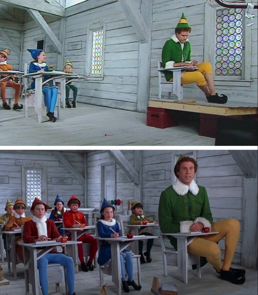 14 scenes from the films, which was not used computer graphics. But it seems like it is there! 14 scenes from the films, which was not used computer graphics. But it seems like it is there!