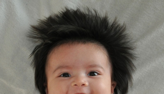 15 cute kids born with gorgeous hair 15 cute kids born with gorgeous hair