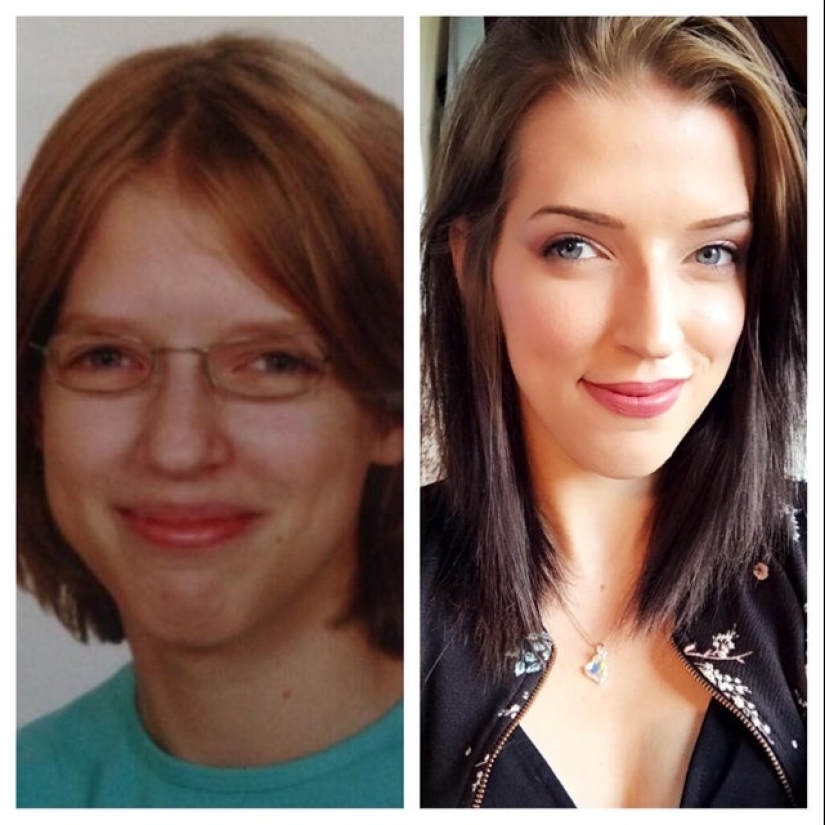 15 ejemplos de cómo los "patitos feos", se convirtió en "hermosos cisnes"