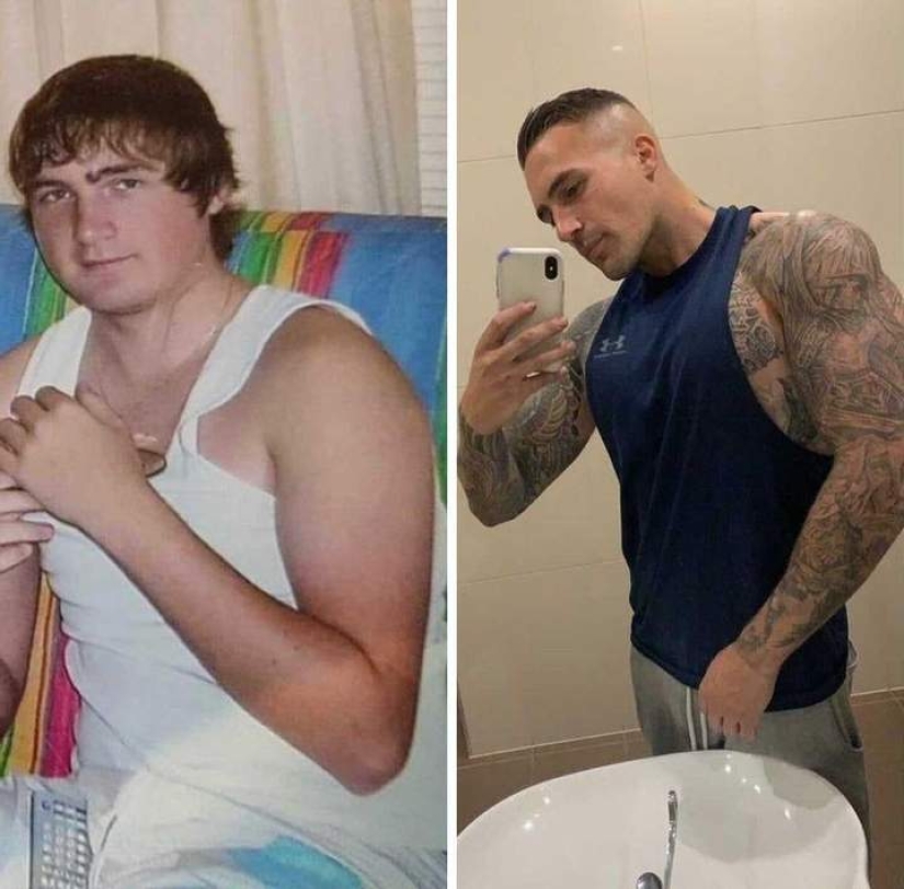 15 examples of how people are incredibly changed with age