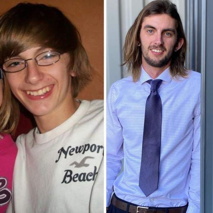 15 examples of how people are incredibly changed with age