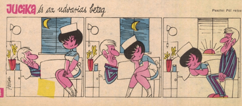 15 funny retro comics about a beauty named Yucika 15 funny retro comics about a beauty named Yucika