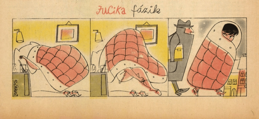 15 funny retro comics about a beauty named Yucika 15 funny retro comics about a beauty named Yucika
