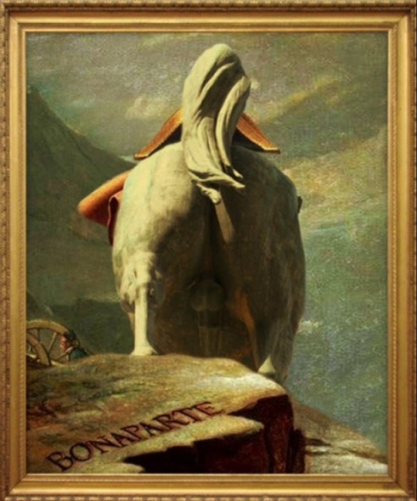 15 obras maestras de la pintura desde una perspectiva diferente 15 obras maestras de la pintura desde una perspectiva diferente