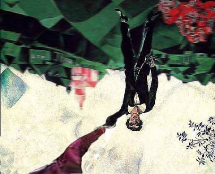 15 painting masterpieces from a different perspective