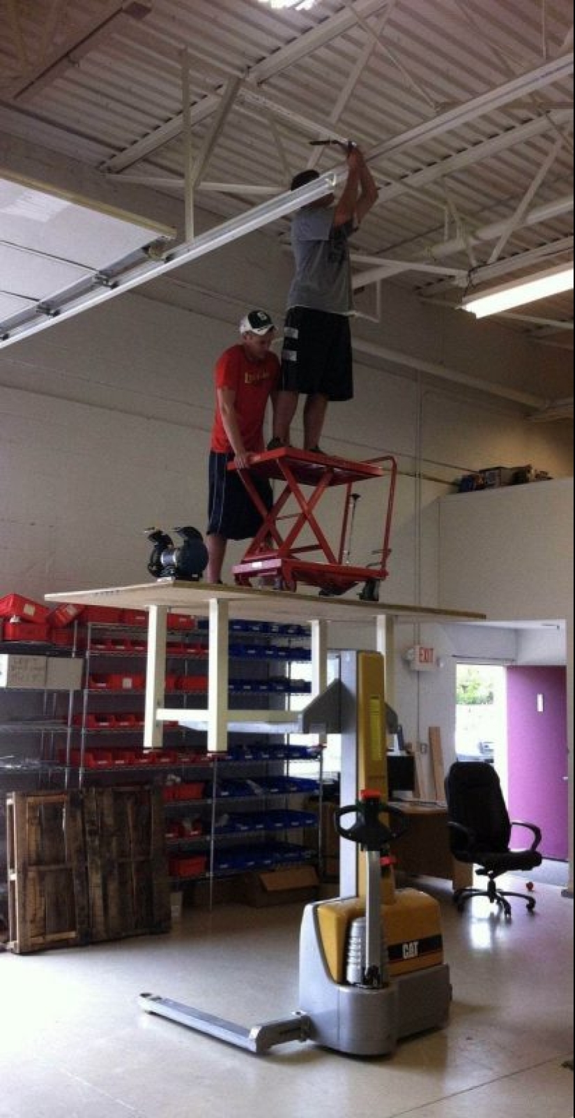 15 people who had never heard of safety precautions