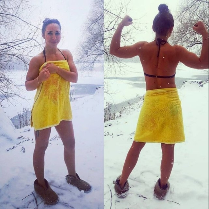 15 photos of adorable girls who decided to start the year with hardening 15 photos of adorable girls who decided to start the year with hardening