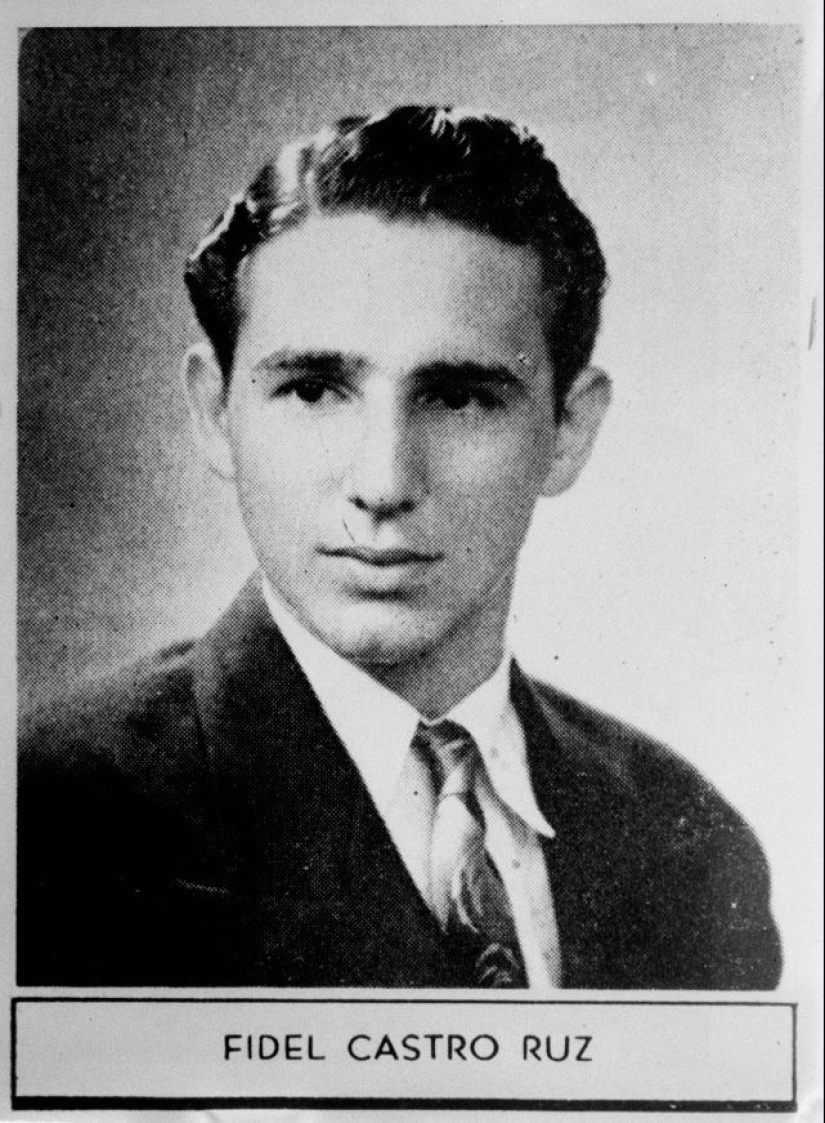 15 raras fotos de Fidel Castro como un niño y joven 15 raras fotos de Fidel Castro como un niño y joven