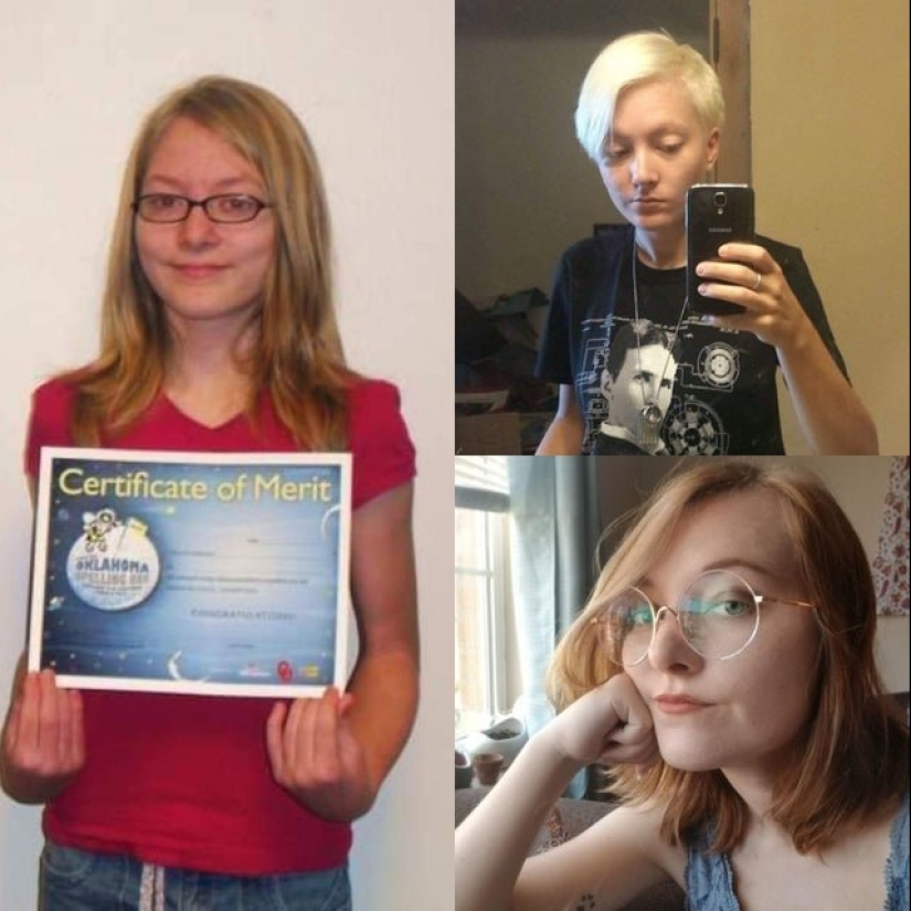 16 amazing transformations of people: in adolescence and now
