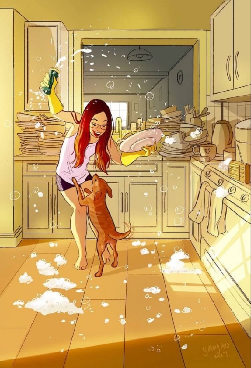 18 caliente ilustraciones que demuestran que la vida solo puede traer la felicidad 18 caliente ilustraciones que demuestran que la vida solo puede traer la felicidad