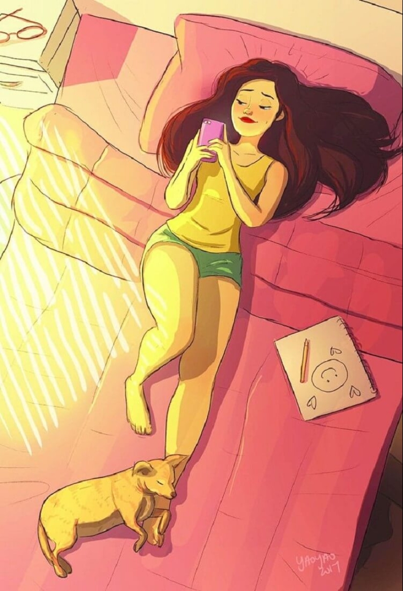 18 caliente ilustraciones que demuestran que la vida solo puede traer la felicidad 18 caliente ilustraciones que demuestran que la vida solo puede traer la felicidad