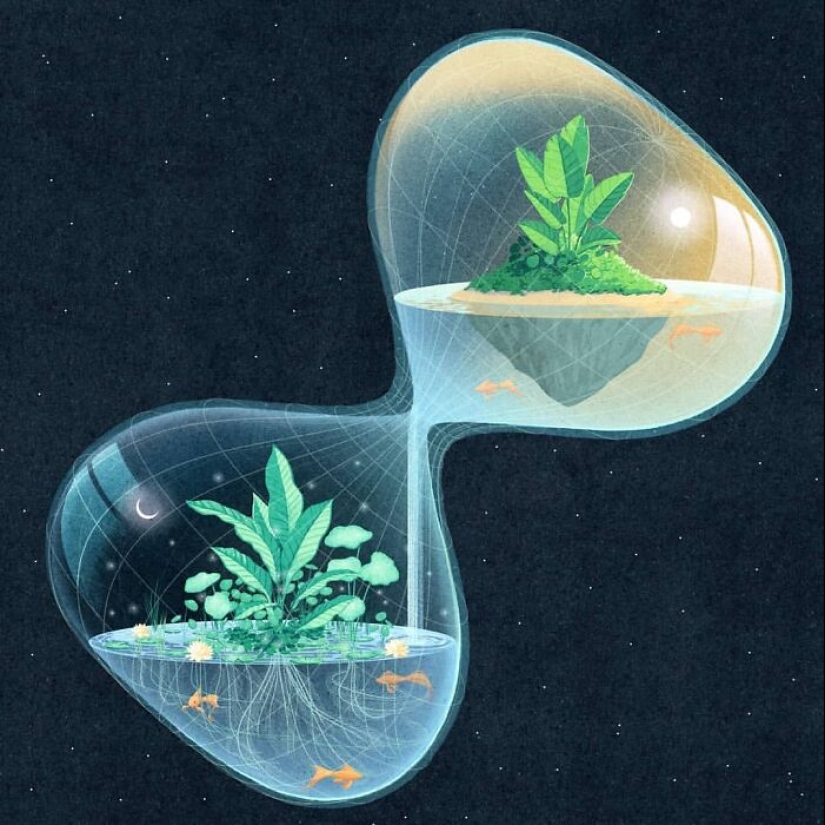 18 Mesmerizingly Mysterious Illustrations By Myriam Wares