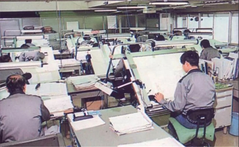 19 cool vintage photo of how worked before the advent of AutoCAD 19 cool vintage photo of how worked before the advent of AutoCAD