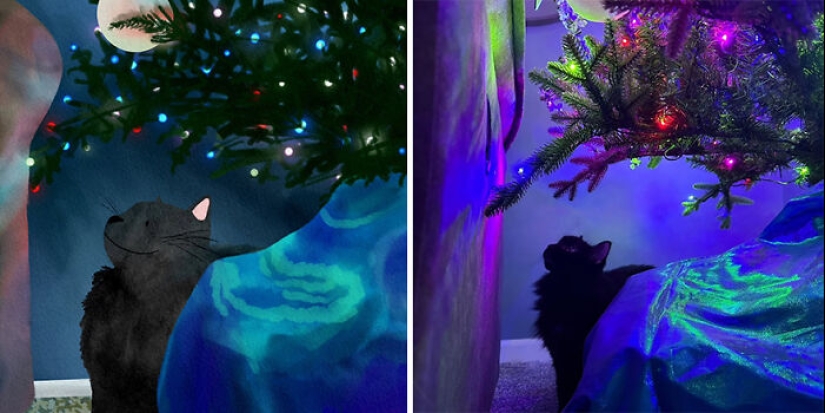 20 Adorable And Hilarious Animal Photos Drawn By This Artist