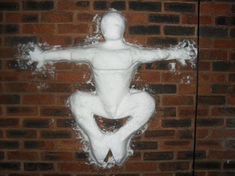 20 examples of what else, besides a snowman, can be made of snow