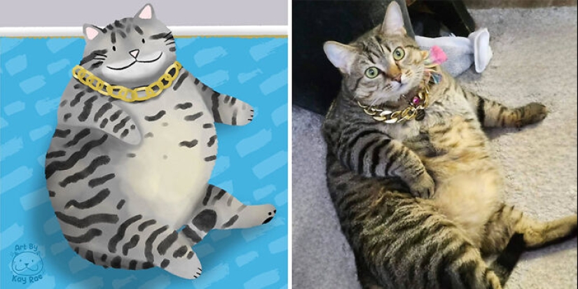 20 fotos de animales adorables e hilarantes dibujadas por esta artista