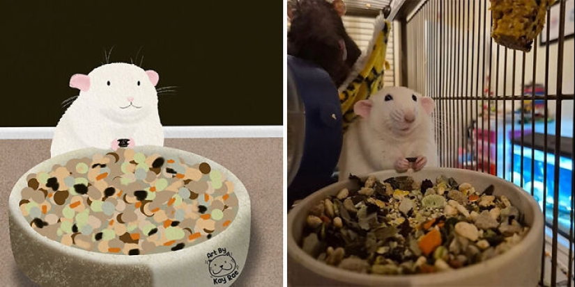 20 fotos de animales adorables e hilarantes dibujadas por esta artista