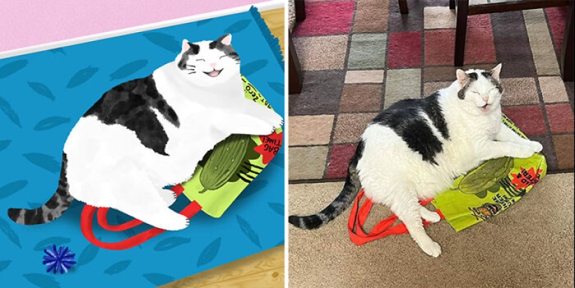 20 fotos de animales adorables e hilarantes dibujadas por esta artista