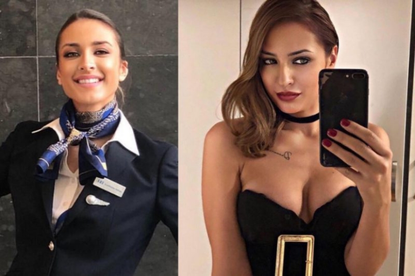 20 fotos de caliente azafatas en uniforme y sin, después de ver que te va a encantar aviones