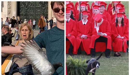 20 fotos que fueron tomadas en el momento justo