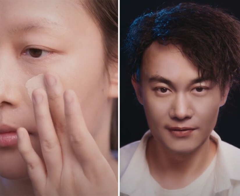 20 incredible transformations: a Chinese woman turns into stars with the help of makeup