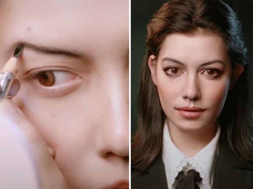 20 incredible transformations: a Chinese woman turns into stars with the help of makeup