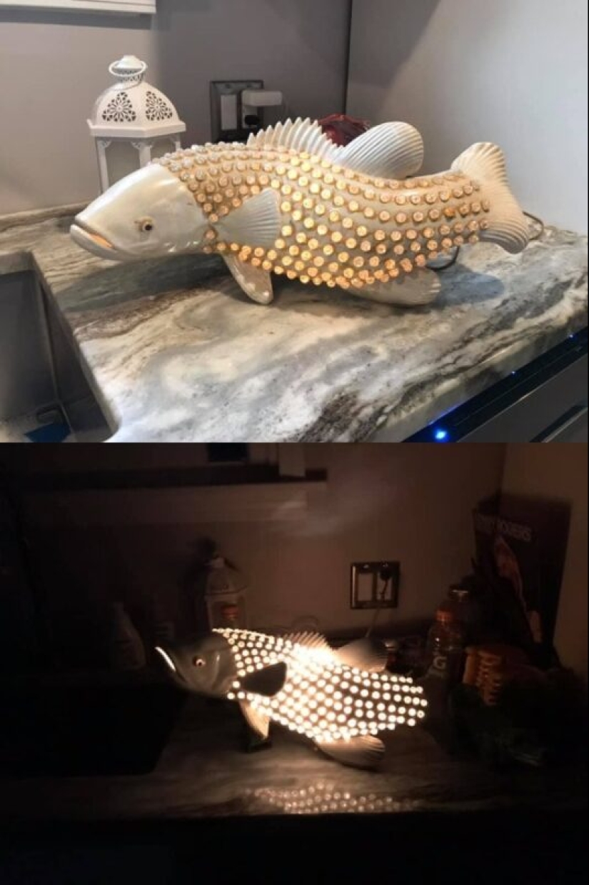 20 lámparas ambiguas de los mercados de pulgas, que son más sorprendentes que útiles 20 lámparas ambiguas de los mercados de pulgas, que son más sorprendentes que útiles