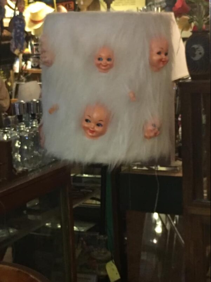 20 lámparas ambiguas de los mercados de pulgas, que son más sorprendentes que útiles 20 lámparas ambiguas de los mercados de pulgas, que son más sorprendentes que útiles