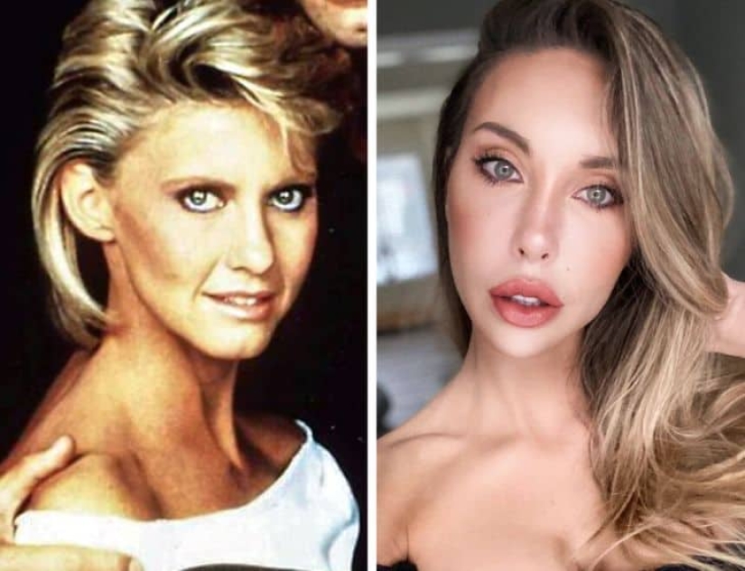 20 photos of Hollywood stars and their children at the same age