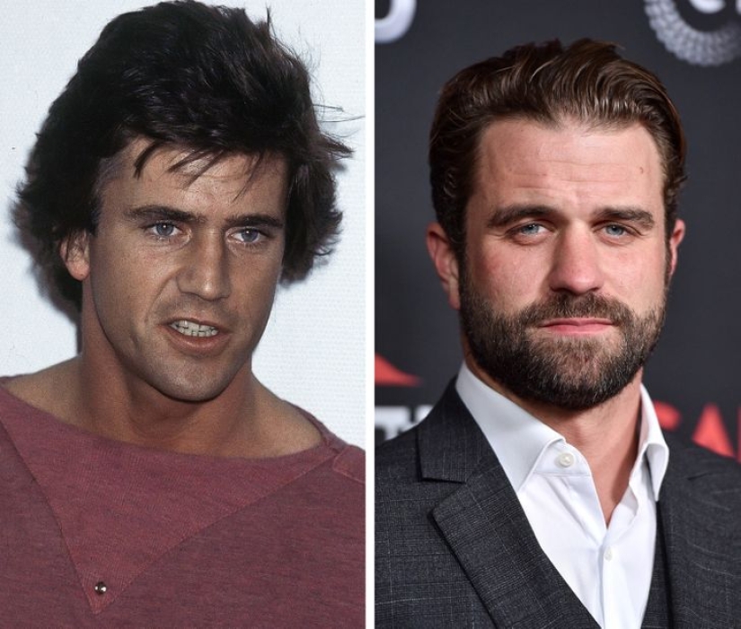 20 photos of Hollywood stars and their children at the same age