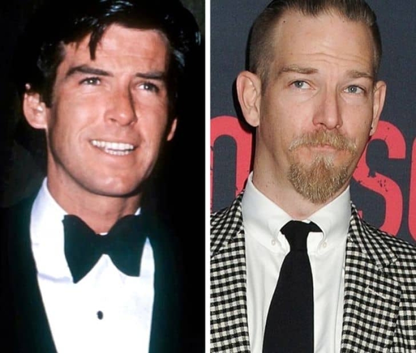 20 photos of Hollywood stars and their children at the same age