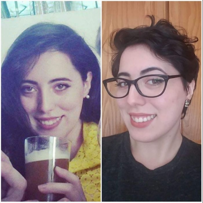 20 photos of people before and after they cut his long hair 20 photos of people before and after they cut his long hair