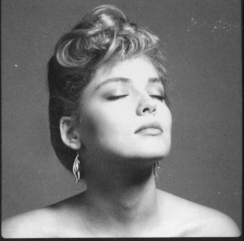 20 retratos de Sharon stone principios de los años 80