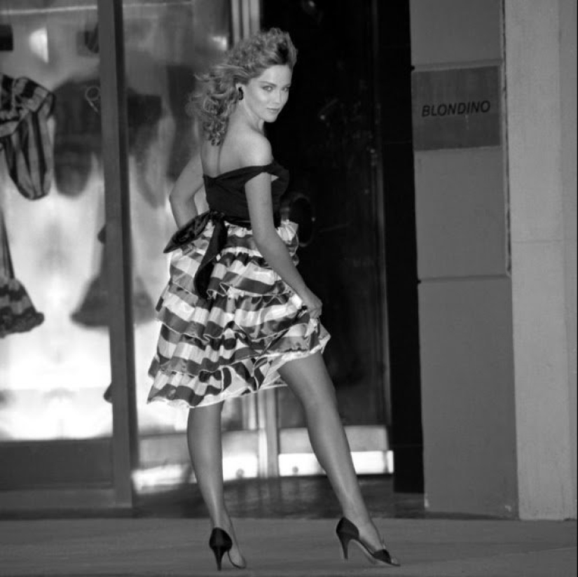 20 retratos de Sharon stone principios de los años 80