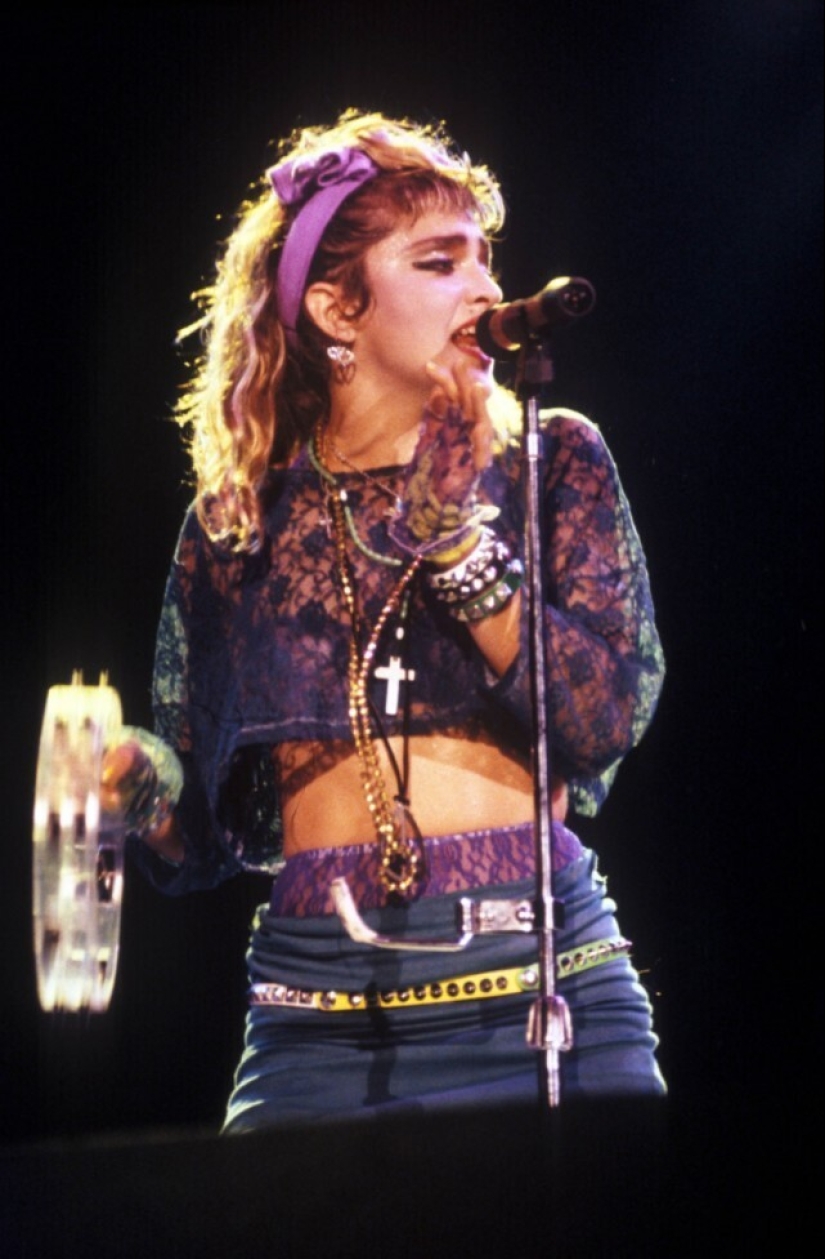 20 stunning stage images of Madonna from the 80s