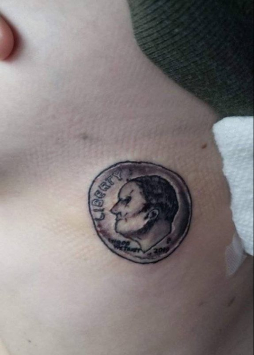 20 un tatuaje, los creadores de los cuales tienen una necesidad urgente de cambiar la profesión 20 un tatuaje, los creadores de los cuales tienen una necesidad urgente de cambiar la profesión